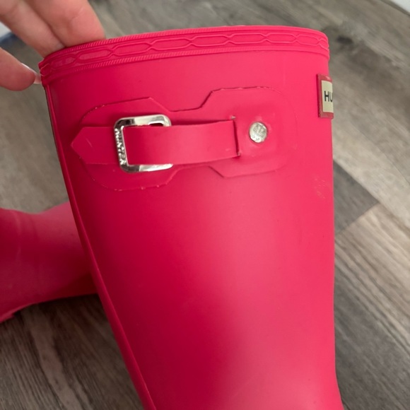 Girl’s Hunter Boots in Hyper Pink eu 34 - Picture 3 of 5